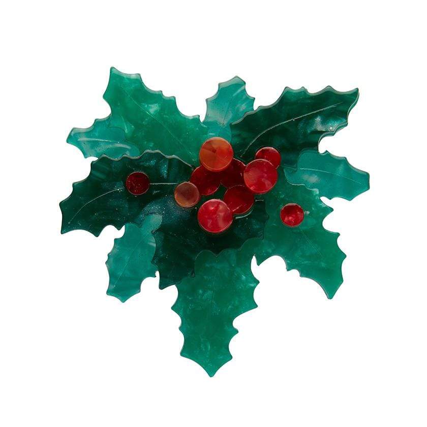 Erstwilder Holly Jolly Brooch BH6937-4010