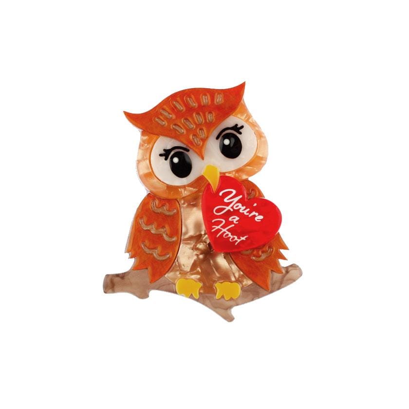 Erstwilder You're a Hoot Brooch BH6997-9010