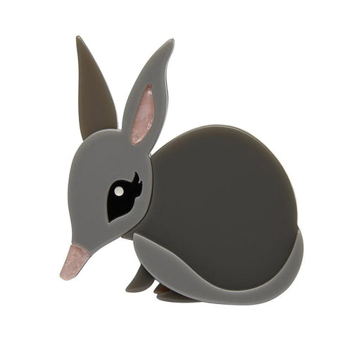 Erstwilder Blushing Bilby Brooch BH7009-7100