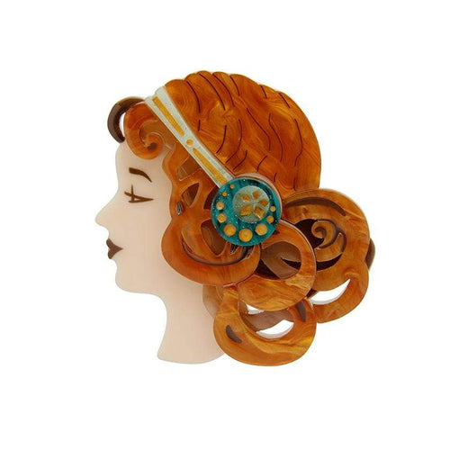 Erstwilder Mademoiselle Bernhardt Brooch BH7023-6281