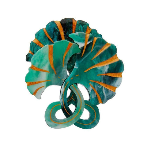 Erstwilder Floret Fronds Brooch BH7027-4060