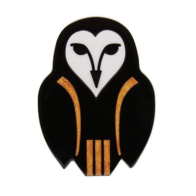 Owl Ornamental Brooch