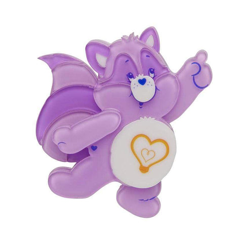 Erstwilder Bright Heart Raccoon™ Brooch BH7074-5000