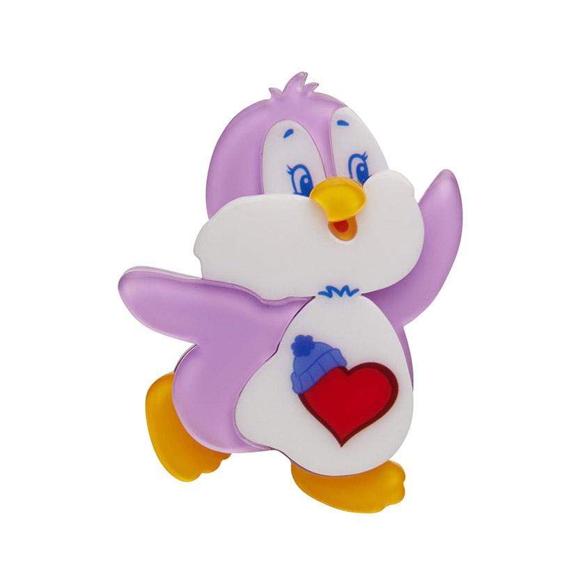 Erstwilder Cozy Heart Penguin™ Brooch BH7077-5000
