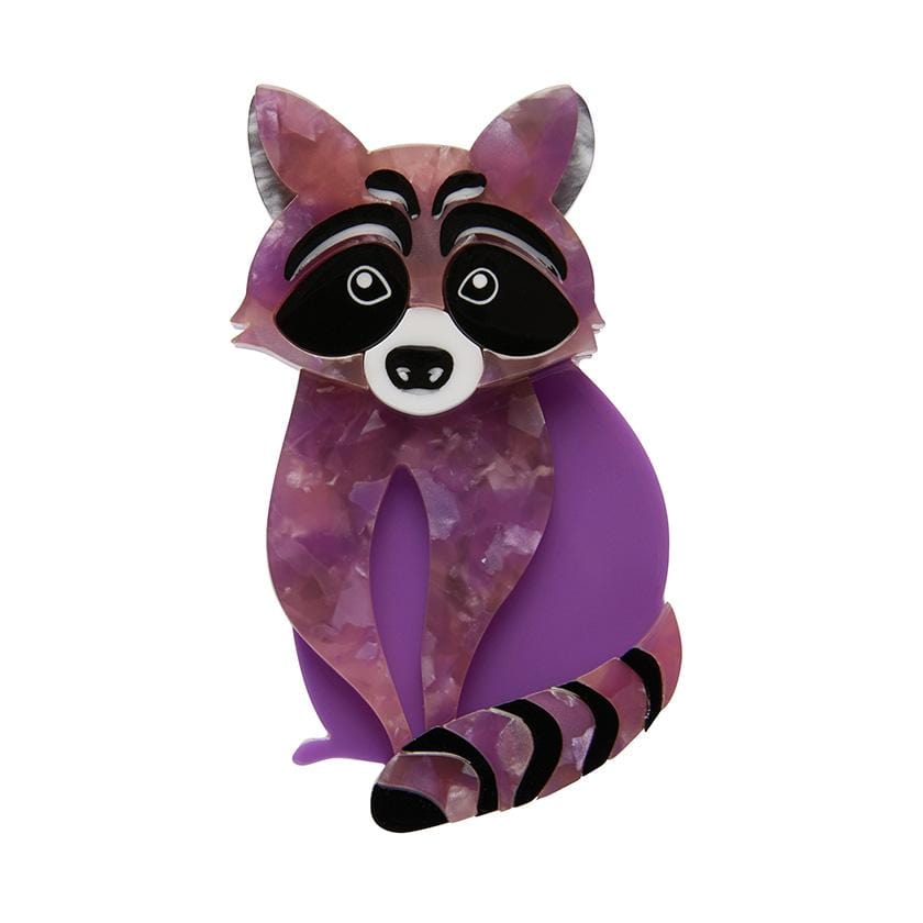 Erstwilder Rocket's Riot Raccoon Brooch BH7086-5000