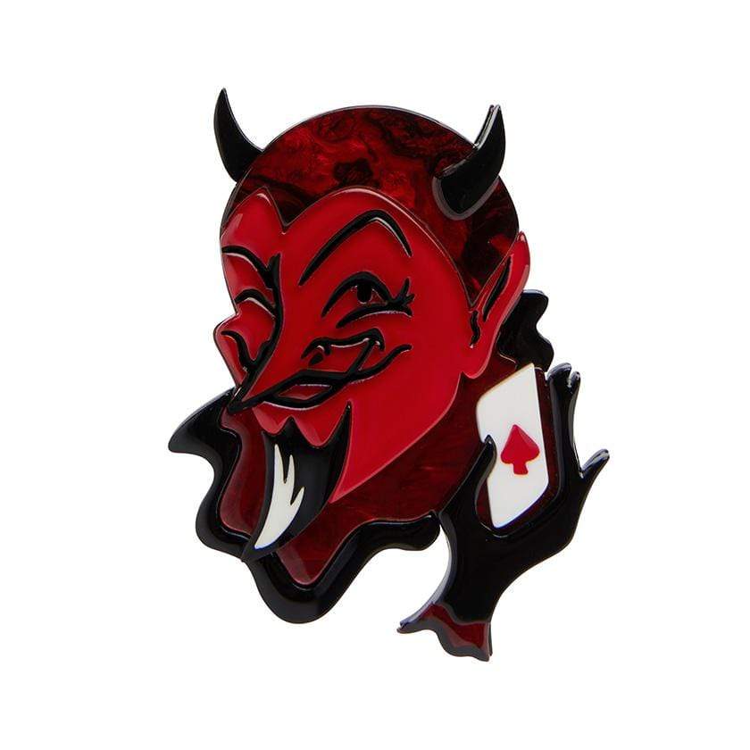 Erstwilder Deal With the Devil Brooch BH7119-1070