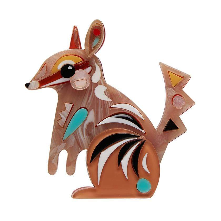 Erstwilder The Notorious Numbat Brooch BH7216-9000