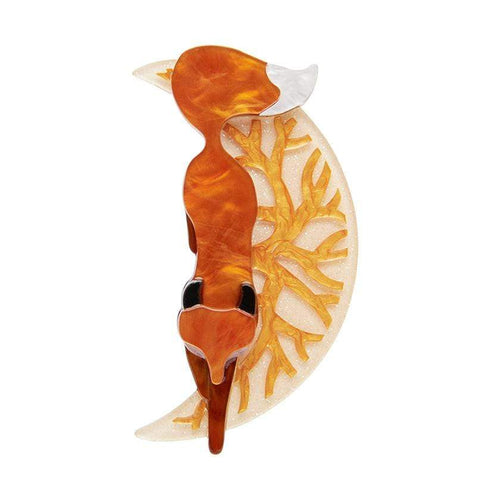 Erstwilder The Prowling Fox Brooch BH7250-6163