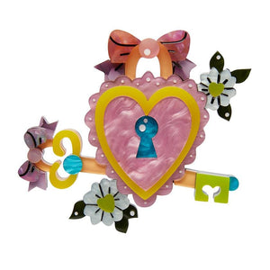 Key to Your Heart Brooch