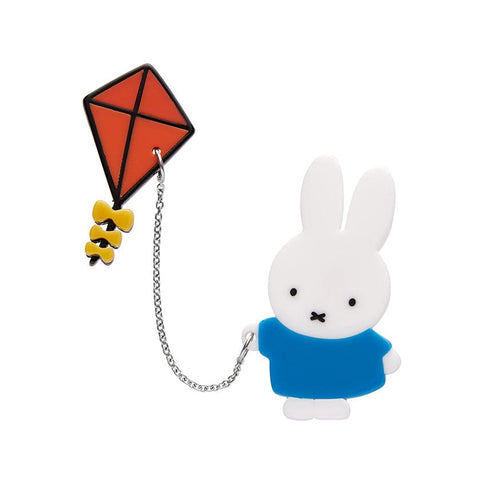 Erstwilder Miffy Flies a Kite Brooch BHAT106