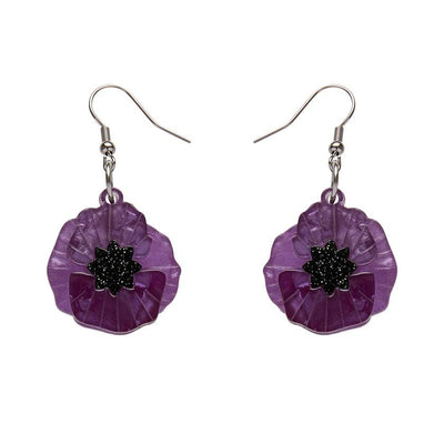 Poppy Field Drop Earrings
