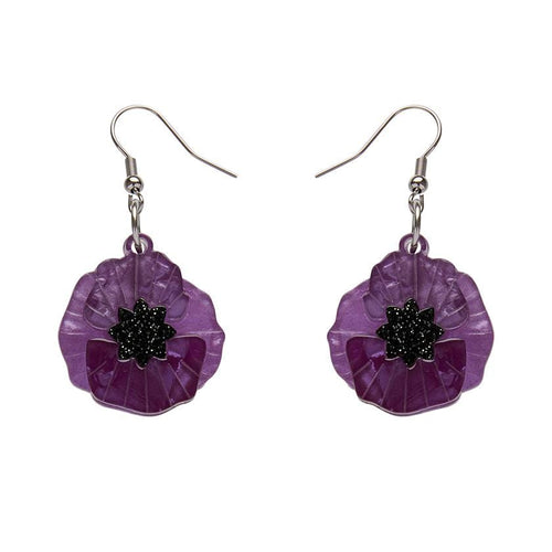 Erstwilder Poppy Field Drop Earrings E5033-5070