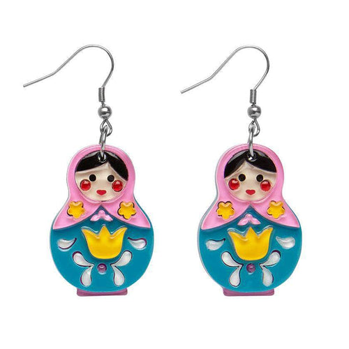 Erstwilder Matryoshka Memories Earrings E6711-4420