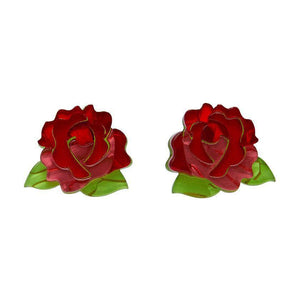 Juliet's Blooms Rose Earrings