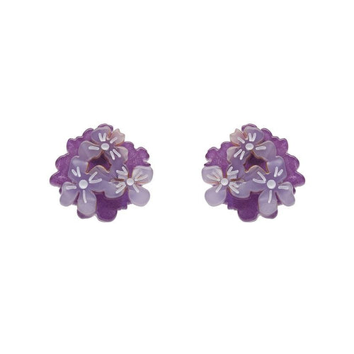 Erstwilder Heartfelt Hydrangea Earrings E6793-5000