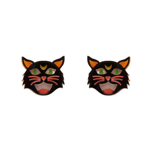 Hex Kitten Earrings