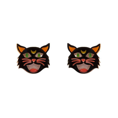 Hex Kitten Earrings