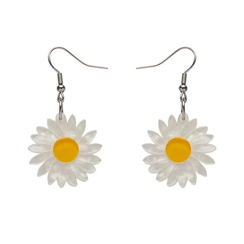 Erstwilder She Loves Me Daisy Drop Earrings E6930-8060