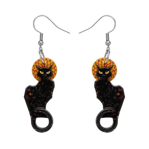 Erstwilder Le Chat Noir Earrings E7020-7065