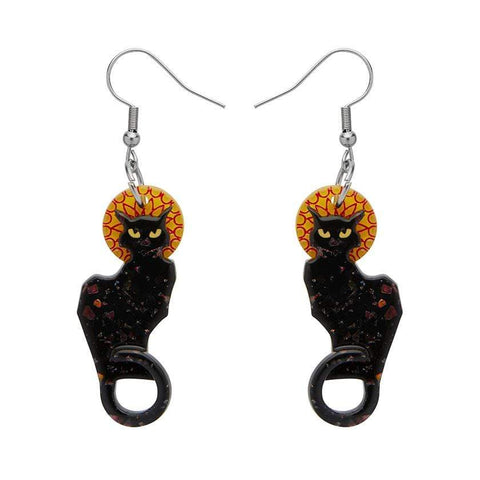 Erstwilder Le Chat Noir Earrings E7020-7065