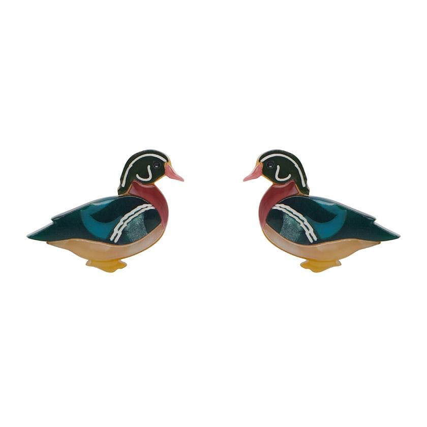 Erstwilder Mallard Ballard Stud Earrings E7096-3240