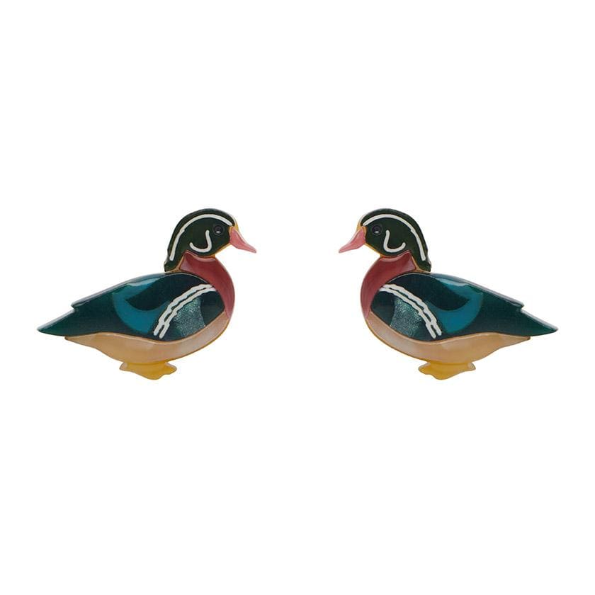 Erstwilder Mallard Ballard Stud Earrings E7096-3240