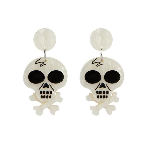 Erstwilder Memento Mori Earrings E7128-8000
