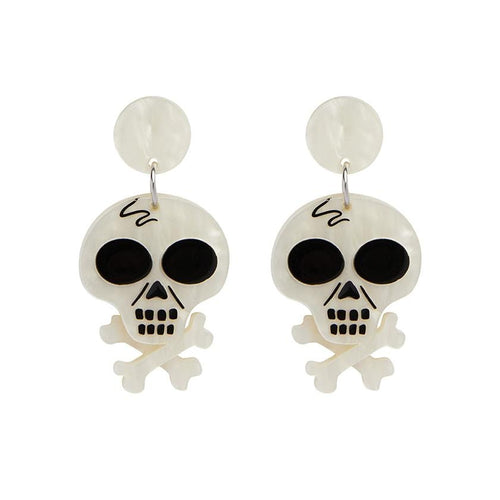 Erstwilder Memento Mori Earrings E7128-8000