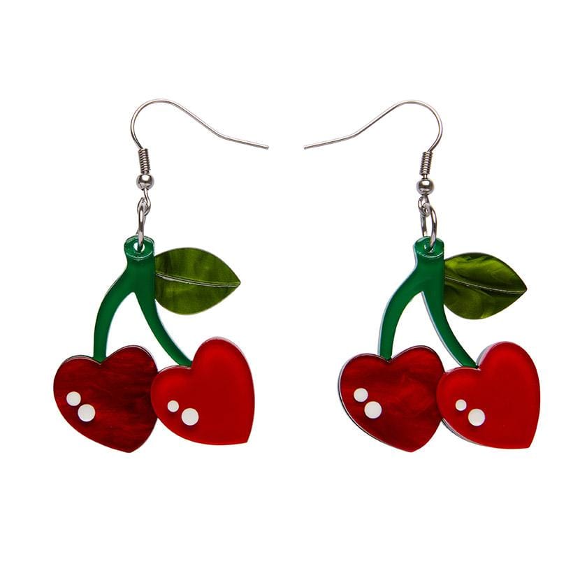 Erstwilder Cherry Kiss Earrings E7387-1040