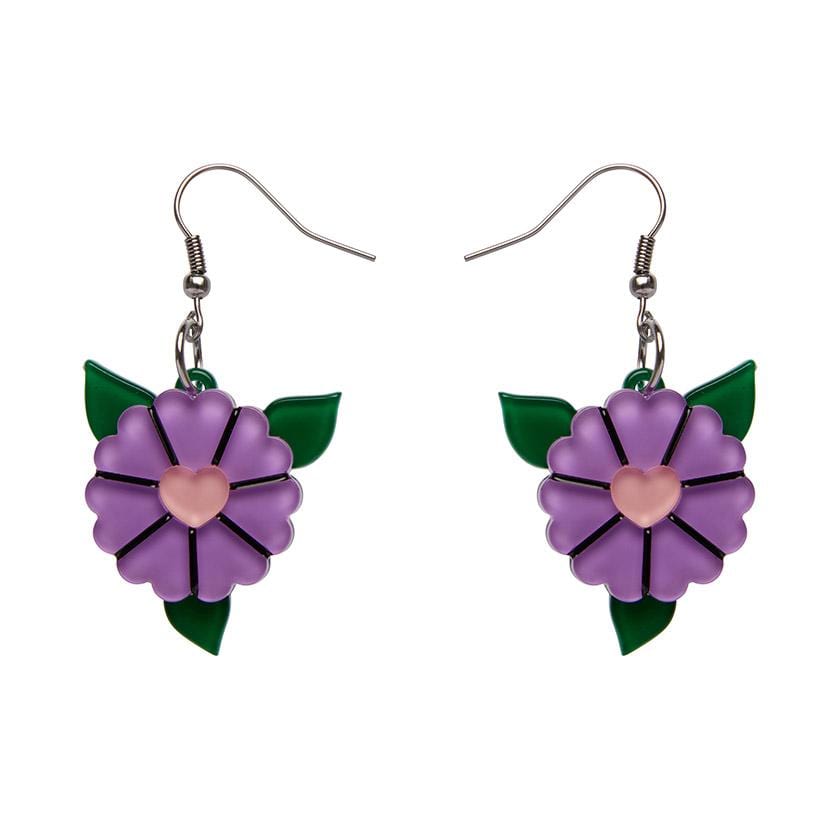 Erstwilder Blue Blooms Earrings E7399-3000