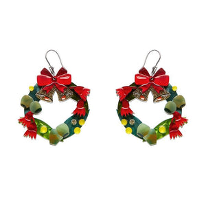 Wreath Down Under Earrings
