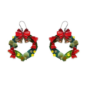 Wreath Down Under Earrings