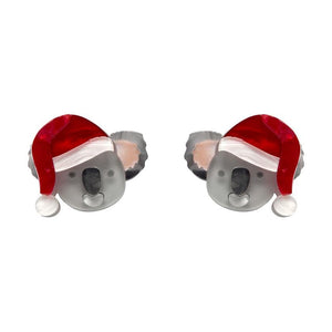 Koala Claus Earrings