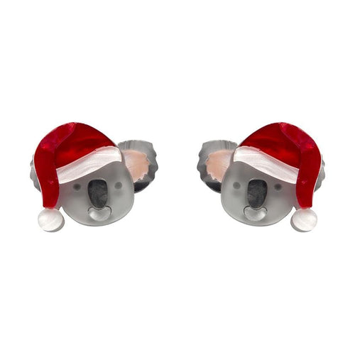 Erstwilder Koala Claus Earrings E7431-7100