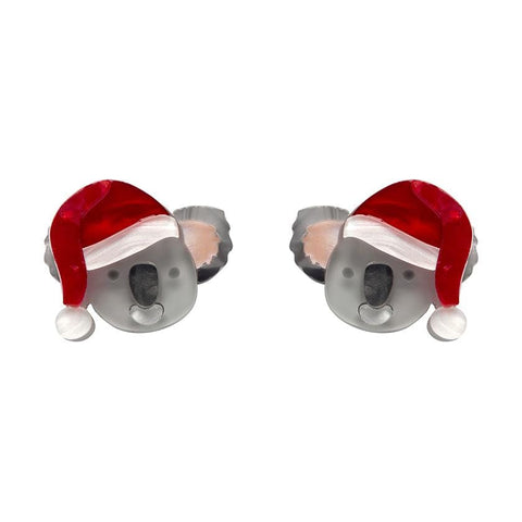 Erstwilder Koala Claus Earrings E7431-7100