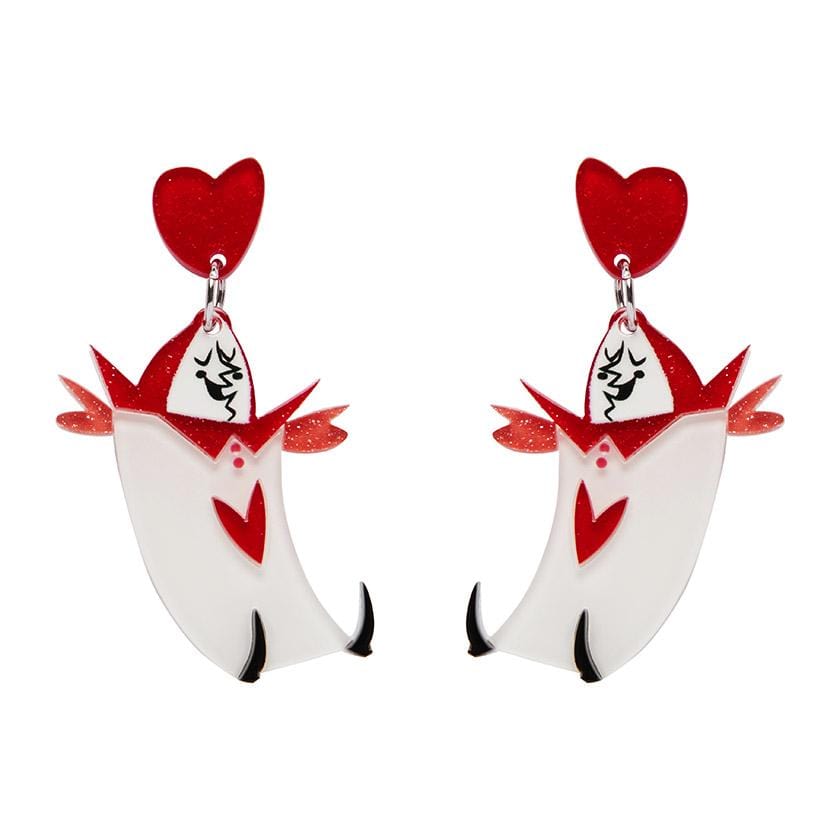 Erstwilder Knave of Heart Earrings E7449-8000