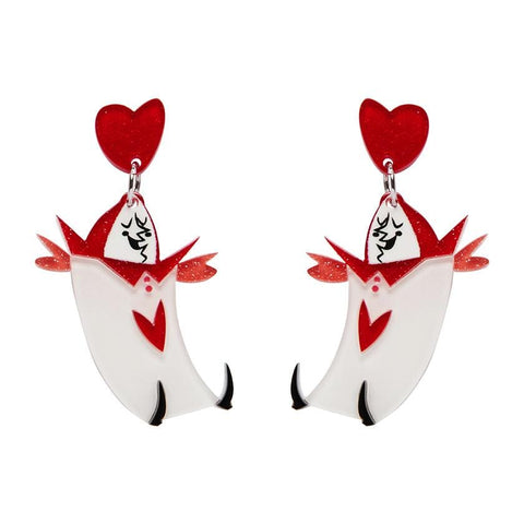 Erstwilder Knave of Heart Earrings E7449-8000