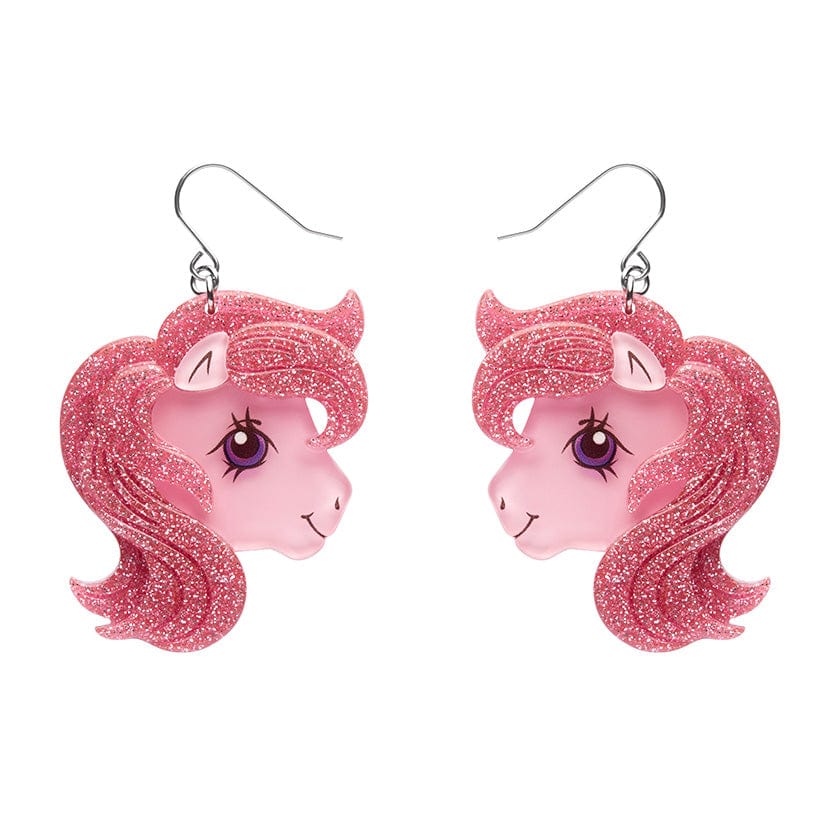 Cotton Candy Drop Earrings  -  Erstwilder  -  Quirky Resin and Enamel Accessories