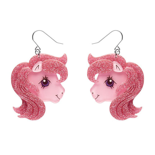 Cotton Candy Drop Earrings  -  Erstwilder  -  Quirky Resin and Enamel Accessories