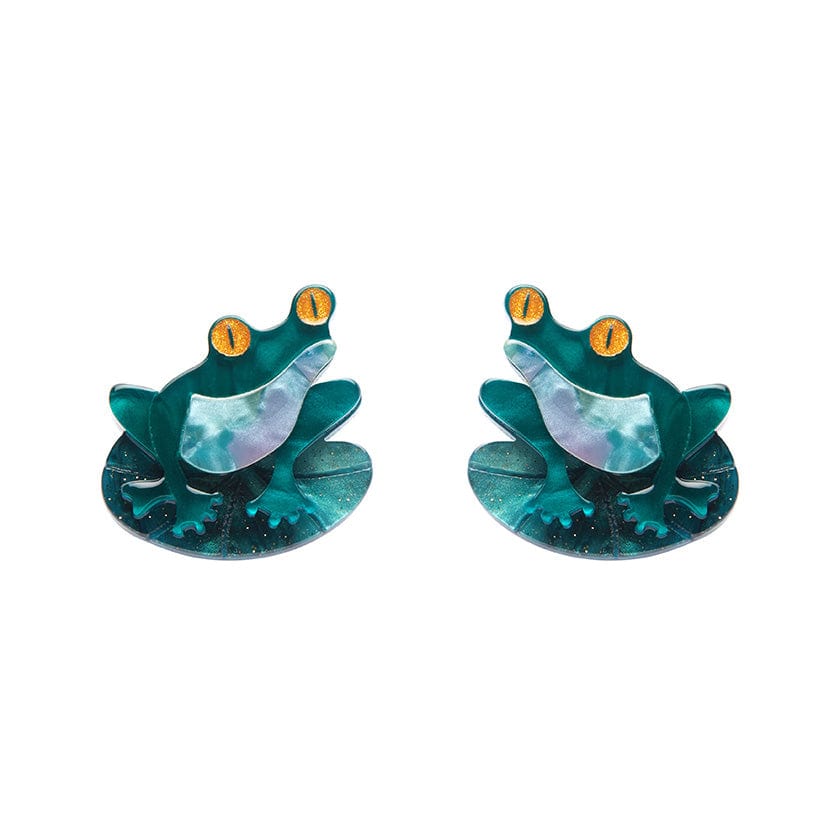 Pod Dweller Stud Earrings - Erstwilder - Quirky Resin and Enamel Accessories