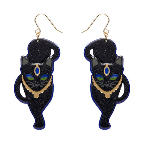 Salem's Lot Drop Earrings  -  Erstwilder  -  Quirky Resin and Enamel Accessories