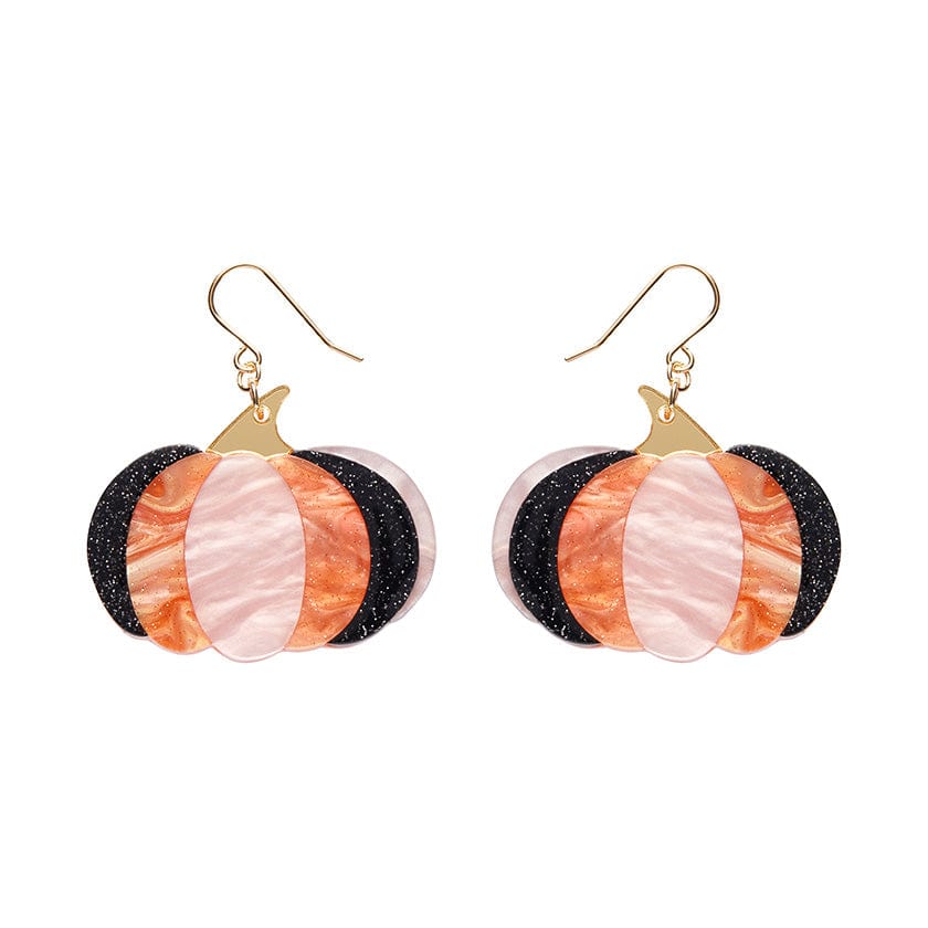 Haunted Harvest Drop Earrings  -  Erstwilder  -  Quirky Resin and Enamel Accessories