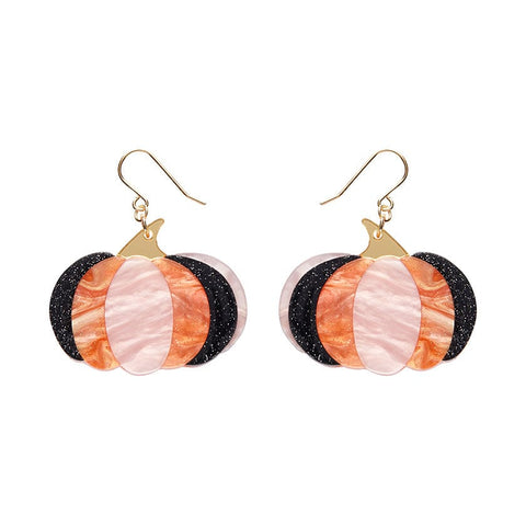 Haunted Harvest Drop Earrings  -  Erstwilder  -  Quirky Resin and Enamel Accessories