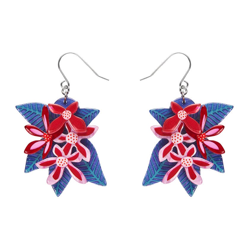 Dawn of December Earrings  -  Erstwilder  -  Quirky Resin and Enamel Accessories
