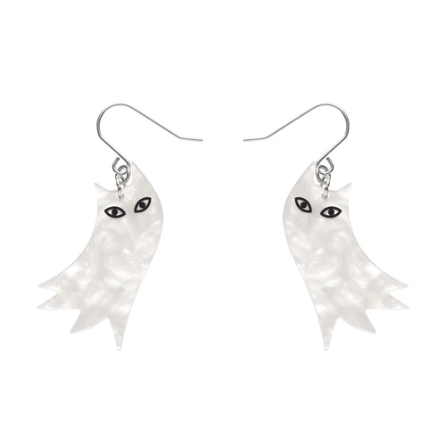 Nine Afterlives Drop Earrings  -  Erstwilder  -  Quirky Resin and Enamel Accessories
