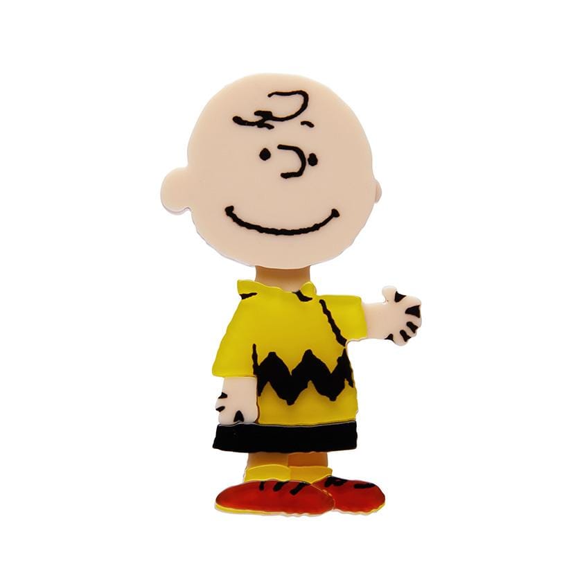 Erstwilder Charlie Brown Brooch BH7168-6081