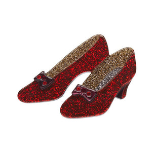 Ruby Slippers Brooch