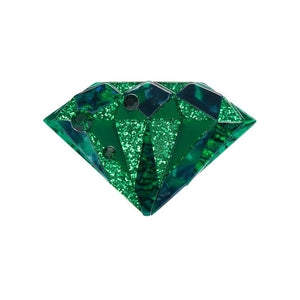 Emerald Brooch