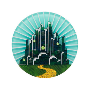 Emerald City Brooch