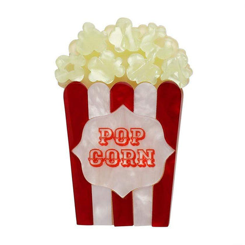 Erstwilder Concession Stand Classic Popcorn Brooch BH6845-1080